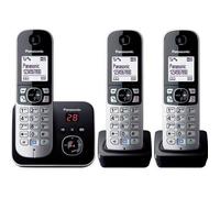 Téléphone sans fil - PANASONIC - KXTG6823GS - 6 combinés - Répondeur - 120 contacts