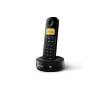 Téléphone sans fil - PHILIPS - D1651B/01 - DECT - Noir - Écran 1,6 pouces
