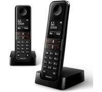 Philips Téléphone sans fil D4702B/34 Duo 1,8 DECT (2 pièces) G
