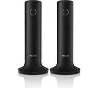 Philips M4502B/34 téléphone Téléphone DECT Identification de l'appelant Noir