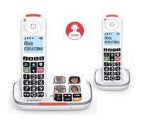 Téléphone sans fil Swissvoice Xtra 2355 Duo Blanc Blanc E