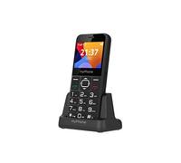 Téléphone Senior Halo 3 Radio FM et Station de Charge avec Bouton SOS - Noir