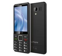 MP myPhone 3510 LTE Téléphone Portable pour Seniors, Double SIM 4G avec Batterie de 1800 mAh, écran 3,5", Radio FM, avec Annonce vocale Claire et 336 Jours de Veille