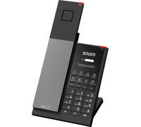 Téléphone SIP hôtelier Snom HD351W, combiné DECT sans fil, Wi-Fi, Gigabit PoE, boîtier antibactérien