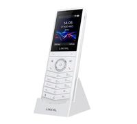 Téléphone SIP Wi-Fi Fanvil W620W, blanc, écran couleur 2,4", Wi-Fi 6, touche PTT