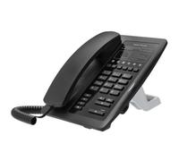 Téléphone SIP Wi-Fi hôtelier Fanvil H3W, 2 comptes SIP, Wi-Fi 2,4 GHz, sans écran, noir