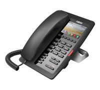 Téléphone SIP Wi-Fi hôtelier Fanvil H5W, Wi-Fi, écran couleur 3,5", Gigabit, noir