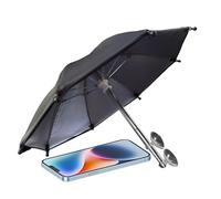 Téléphone Sun Shade-Smartphone Parapluie De Soleil De Base D'aspiration, Visière Anti-réflexion Compact | Filtre De Lumière Bloquant De Chaleur, Couverture De Téléphone Pour La Pêche, Protection De