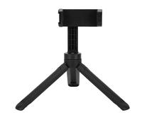 Téléphone Tripod Tripod Universal Horizontal Vertical Trépied Stand avec Clip de Téléphone Cold Cold Shoe Mount pour Microphone Remplacement Light Desktop Stand avec Métal Trépie