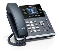 Téléphone VoIP - YEALINK - SIP-T44U - Mains libres - Couleur Noir - Technologie VoIP