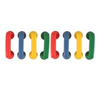 TéLéPhones ChuchotéS ColoréS En Plastique, Jouets ÉDucatifs Pour Enfants, Accessoires Amusants Pour Lecture, TéLéPhones Murmure Pour Classe Et Maison, Lot De 8