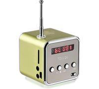 Téléphones Haut-Parleur Électronique: Mini Haut-Parleur USB Numérique Petit U Disque Je suis Radio Lecteur MP3 Basse Voyage Portable