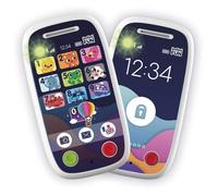 Infini Fun - Mon Premier Vrai Duo de téléphones - Le Premier téléphone Qui Permet de Passer des appels Via Bluetooth ! - Jouets d'imitation Multi-apprentissages bilingue Français/Anglais dès 12 Mois