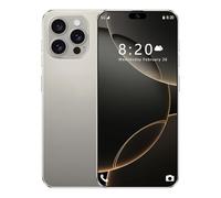 Téléphones Portables Bon marché I16 Pro Max, Android 14.0, écran HD 7,3 Pouces, Double SIM, Triple caméra, 16Go RAM, 1To ROM, Wi-FI, Reconnaissance faciale, Verrouillage,Grey-1TB