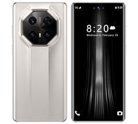 Téléphones Portables débloqués, Mate70 RS, Android 14.0, Batterie 8 000 mAh, 16 Go, 1 to, écran 7,3 Pouces, Ultra-Fin et léger, GPS, Reconnaissance faciale,White-1TB