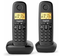 Téléphones sans fil GIGASET BASIC100DUONOIR