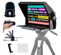 TELEPROMPTER PAD iLight Pro 12" Téléprompteur iPad Tablette Teleprompteur Vidéo avec Télécommande APP Sac et Pince Smartphone, Prompteur Beam Splitter DSLR iPhone Teleprompter Apple Android Mac Win