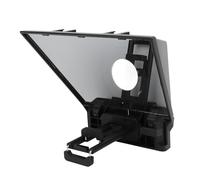 TéléPrompteur avec écran intégré de 8 Pouces, Application, Télécommande BT, Pliable, Prompteur pour Reflex Numérique, Webcam, Smartphone, pour l'enseignement en Ligne Android et