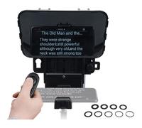 Desview Téléprompteur T3 – Support clip pour smartphone et tablette, portable, noir