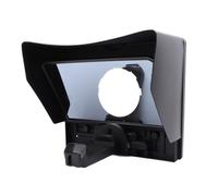 Téléprompteur pour Tablette Smartphone, Téléprompteur Portable Pliable de 10 Pouces avec Télécommande, Objectif Grand Angle pour Enregistrement Vidéo D'appareil Photo Numérique,