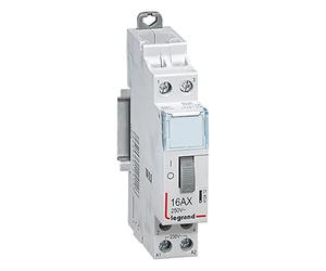Telerruptor Interrupteur magnétothermique 16 A 2 Na Bob. 230 V (Legrand 412412)
