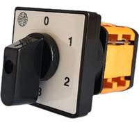 Télérupteur 0-1-2-3 degrés commutateur rotatif 32A 2 pôles