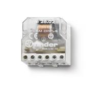 Télérupteur de boîte 2NO 10A 230V AC FINDER 260282300000PAS