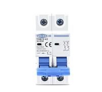 Telerupteur Mini disjoncteur solaire 2P DC 1000V, 3A 6A 10A 16A 20A 25A 32A 40A 50A 63A DC MC Disjoncteur (Size : 25A)