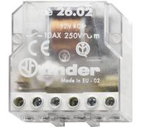 Télérupteur pour encastrement Finder 26.02.8.024.0000 2 NO (T) 24 V/AC 10 A 2500 VA 1 pc(s)