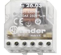 Télérupteur pour encastrement Finder 26.03.8.230.0000 1 NO (T), 1 NF (R) 230 V/AC 10 A 2500 VA 1 pc(s)