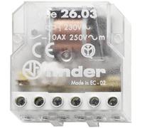 Télérupteur pour encastrement Finder 26.03.8.230.0000 1 NO (T), 1 NF (R) 230 V/AC 10 A 2500 VA 1 pc(s)