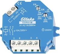 Télérupteur pour encastrement/saillie Eltako ESR61M 61200301 1 NO (T), 1 NO (T) 230 V/DC, 230 V/AC 10 A 2000 W 1 pc(s)