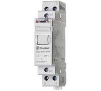 Télérupteur pour profilé Finder 20.22.9.024.4000 2 NO (T) 24 V/DC 16 A 4000 VA
