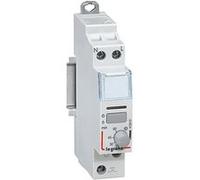Télérupteur silencieux temporiséà vis 230V~ 1P 250V~ - 16A - 1F - 1 mod.