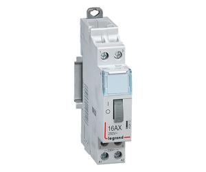 Télérupteur standard CX³ avec bornes à vis 16 A 250 V 1 module 2P contact 2F LEGRAND 412412