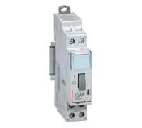 Télérupteur standard CX³ avec bornes à vis 16A 250V 1 module 2P contact 2F - LEGRAND - 412412