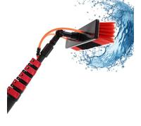 Teles Pole pour nettoyage de fenêtre Brosse à eau multifonction Spray Cleaner Solar Panel Cleaner Outil de nettoyage réglable pour une grande portée.