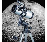 Generique Télescope Star Sheriff 114/1000 – Monture EQ-3, 4 oculaires, chercheur, filtre lunaire