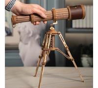 ROBOTIME Télescope monoculaire en bois – Maquette 3D, Jouet cadeau pour enfant, Échelle 1:1