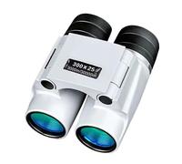 Télescope 30000M Auto Focus 300X25 Jumelles Puissantes Longue Portée Professionnel Mini Portable HD Monoculaire Étanche Grossissement HD(White)