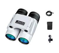 Télescope 30000M Auto Focus 300X25 Jumelles Puissantes Longue Portée Professionnel Mini Portable HD Monoculaire Étanche Grossissement HD(White Set)