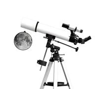 Telescope, 90mm Aperture 600mm Focal Length High Definition Astronomical Refracting Telescope with Adjustable Tripod, Telescope for Kids Beginners Adults WOWCSXWC