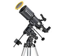 BRESSER Polaris-II 102/460 EQ3 Télescope à lentille avec adaptateur pour smartphone & filtre solaire
