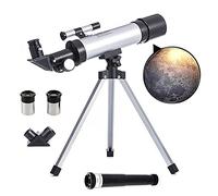 TéLescope à RéFraction Astronomique, TéLescope Astronomique Professionnel 90X, avec Monoculaire HD Finderscope, Outil D'Observation De La Mer De La Lune/CratèRe/Saturne/Jupiter