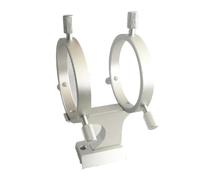 Télescope Accessoires de télescope astronomique de Structure de Support de Miroir de chercheur de 50mm(Silver)