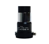Télescope Accessoires de télescope d'extension 2X 3X Caméra M42X0.75mm avec Adaptateur de caméra M42(3X Barlow Lens)
