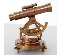 Télescope Alidade en laiton antique avec boussole de base, décoration d'intérieur nautique Alidate