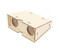Télescope artisanal en bois, jouet de culture de l'intérêt, bricolage, amélioration des capacités pratiques, cadeau pour enfants, 1 ensemble