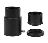 Télescope astronomique 2 Pouces 60 mm Tube D'EXTÉRIEUR oculaire T2 Om Adapter Ring Ensemble pour Om SLR Camera Aluminium Alloy Black 271g
