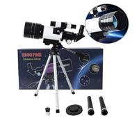 Télescope astronomique - 30070 - Haute définition - 70mm - 150x - Argent